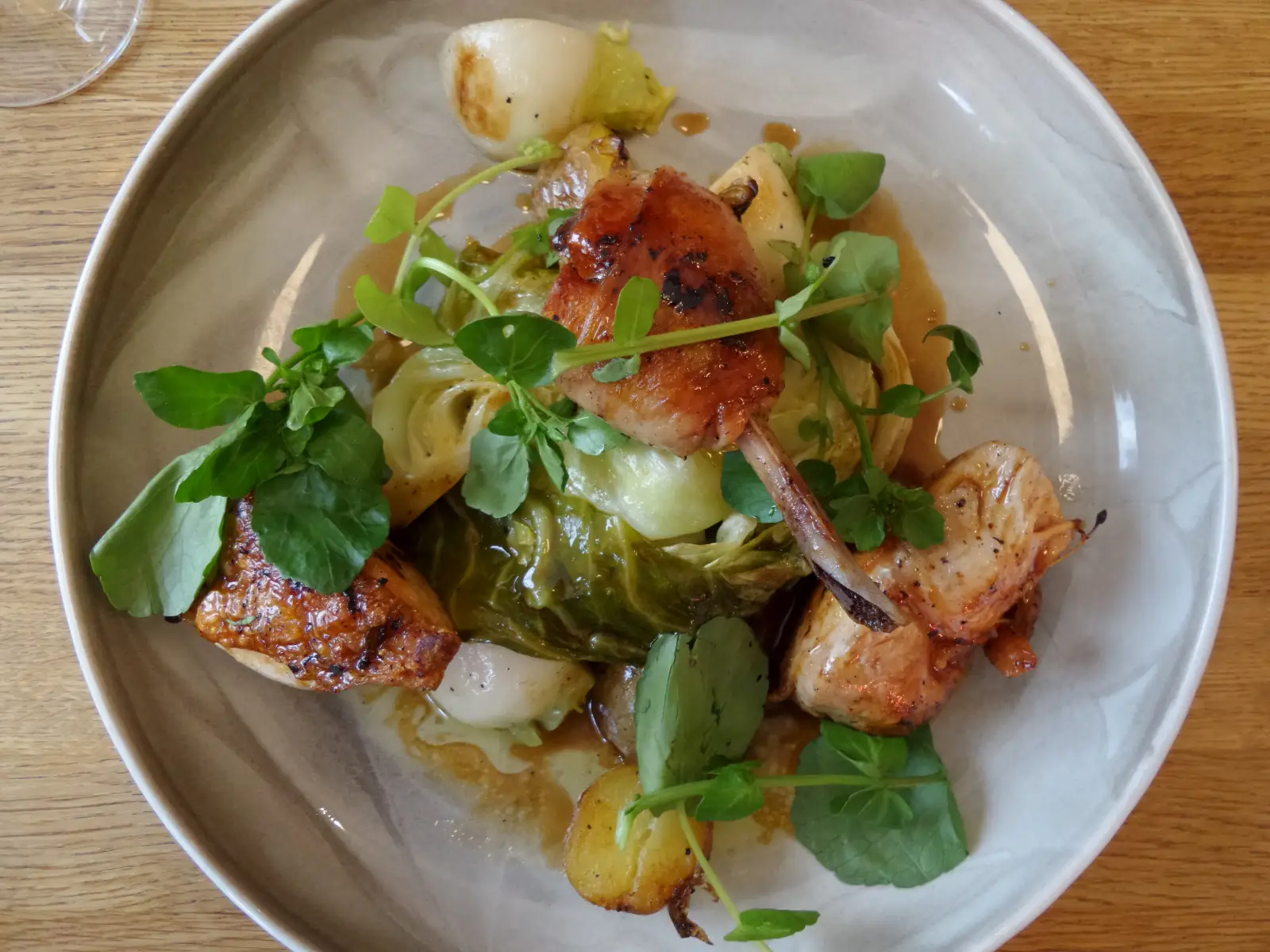 Plato de gastronomía marinera en Stavanger