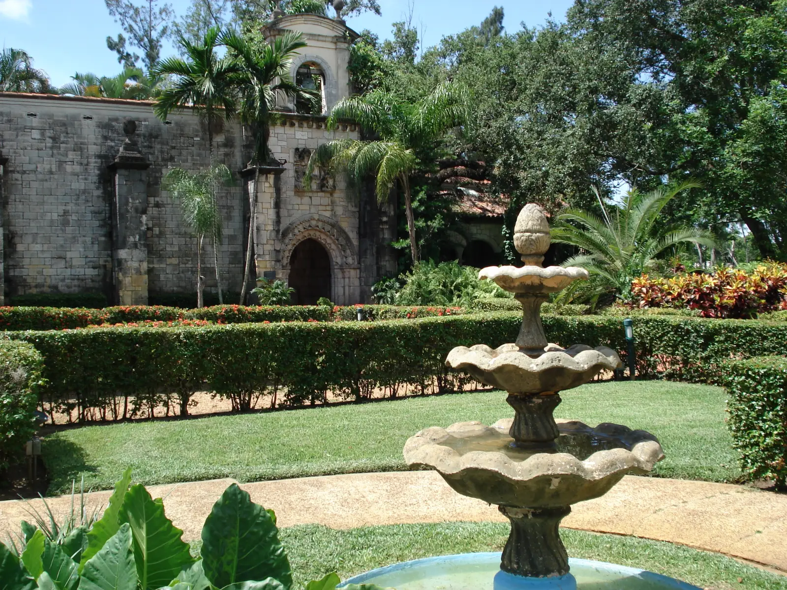 Claustro de Sacramenia reconstruido en Florida