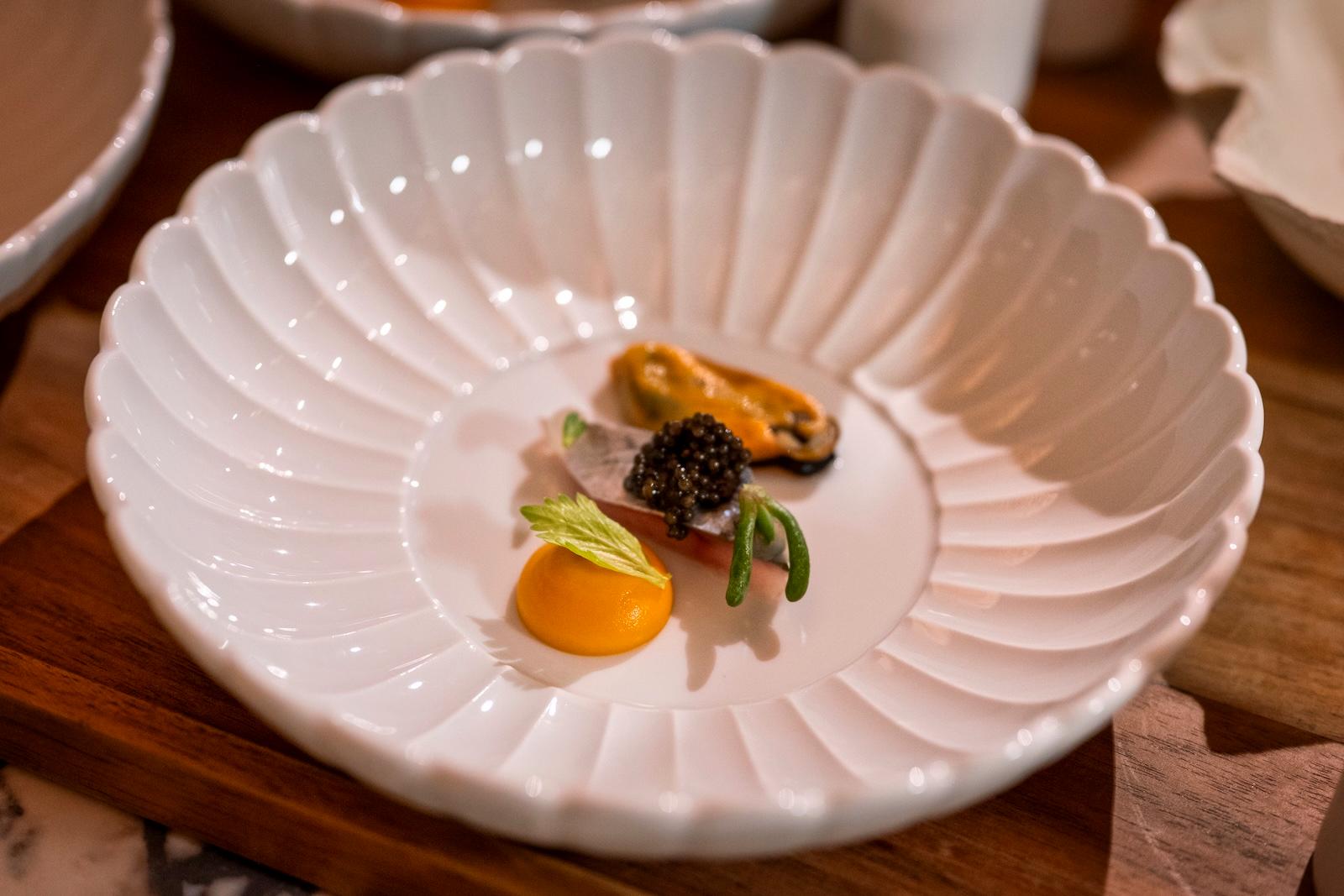 Pase del menú degustación de Oculto