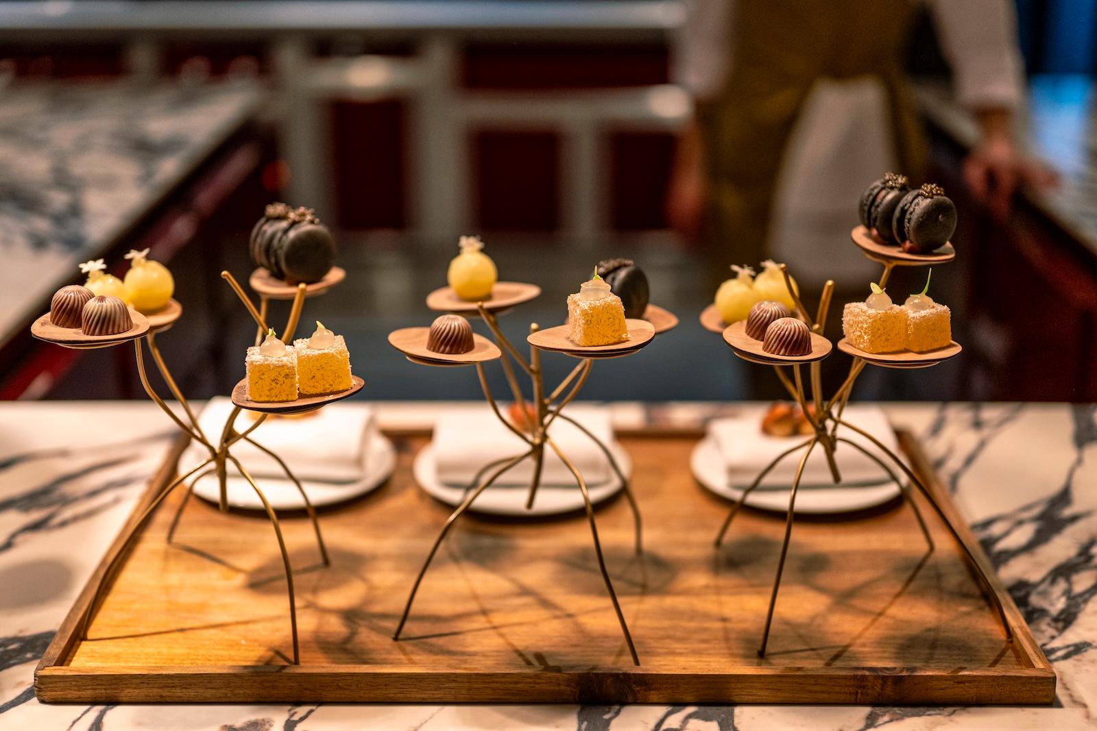 Petits fours del menú degustación de Oculto