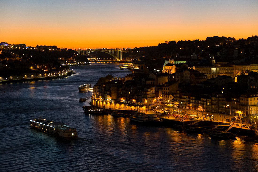 Atardecer en Oporto