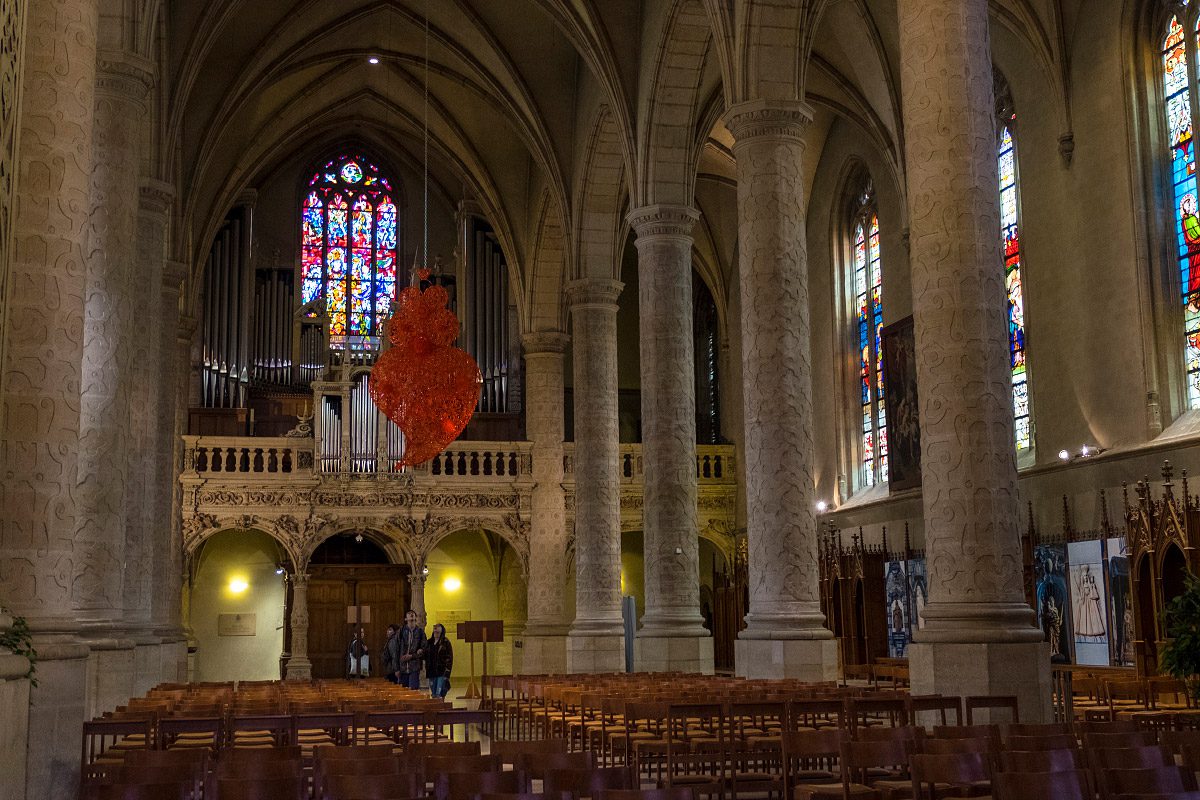 Interior de la catedral de Luxemburgo