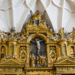 Retablo barroco colegiata Alquézar