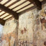 Pinturas murales en la colegiata de Alquézar
