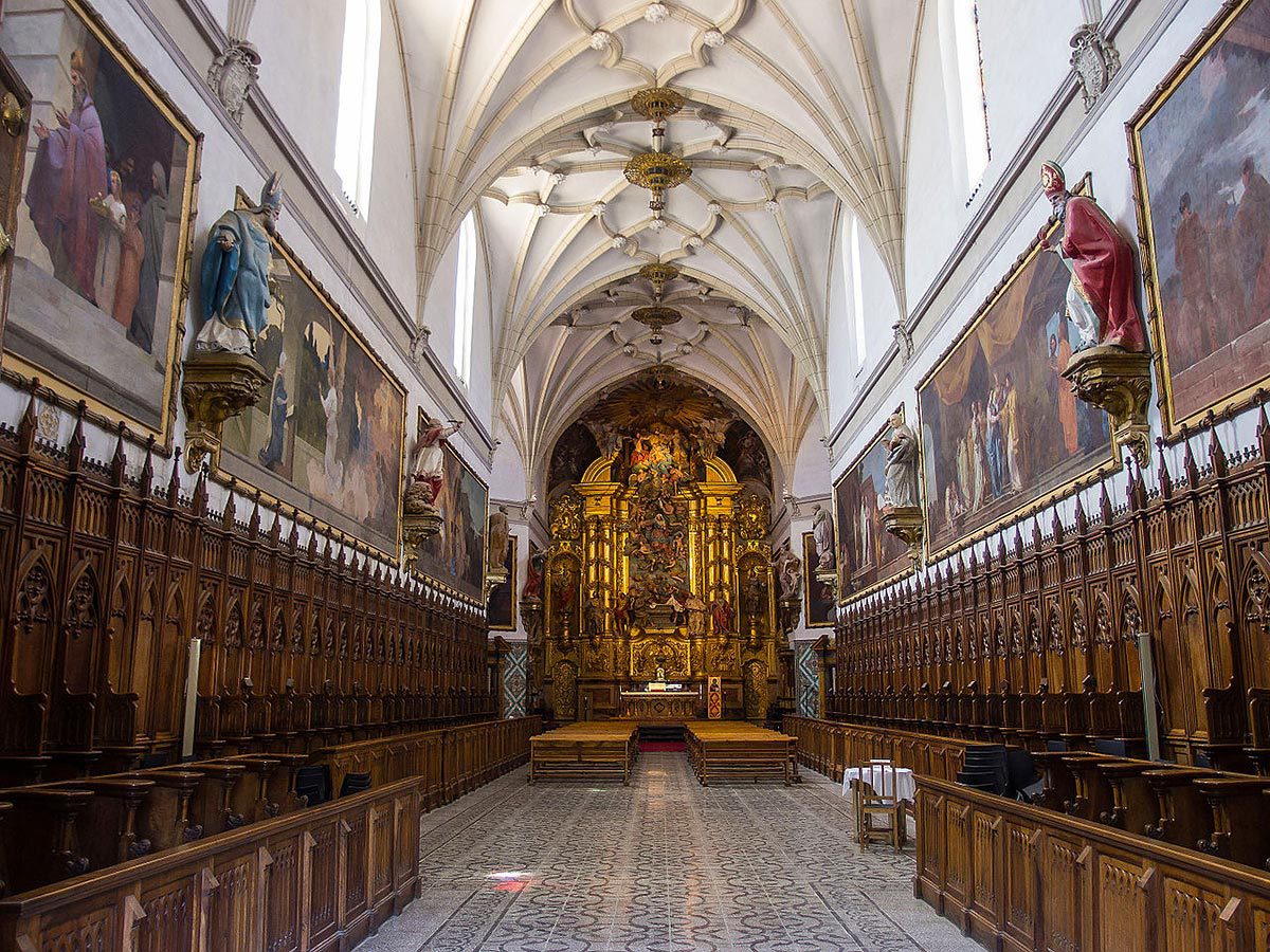 Iglesia de la Cartuja del Aula Dei, con pinturas de Goya