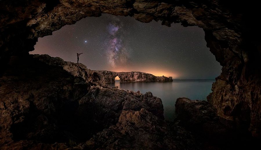 Vía Láctea desde Menorca