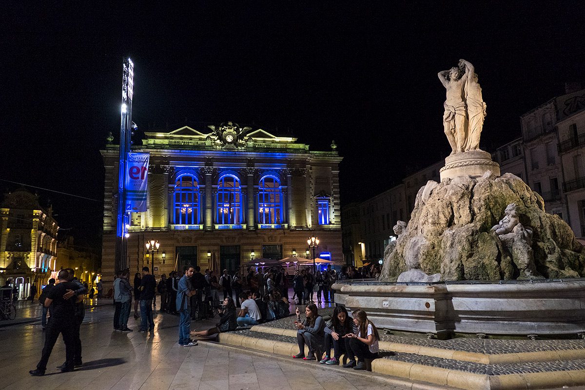 Place de la Comedie Montpellier