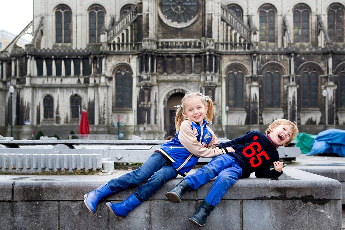 Bruselas con niños