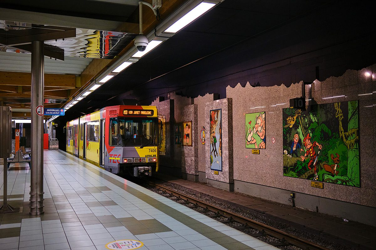 Comic Charleroi Subway