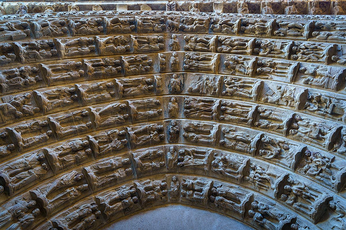 Puerta del Juicio catedral Tudela