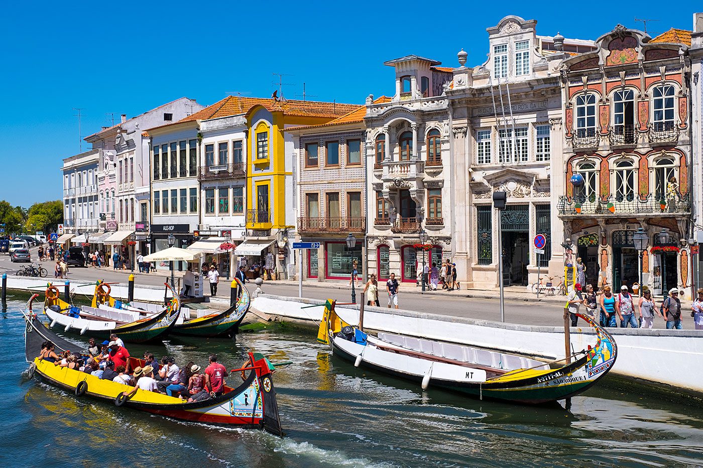 Vista de Aveiro, Portugal