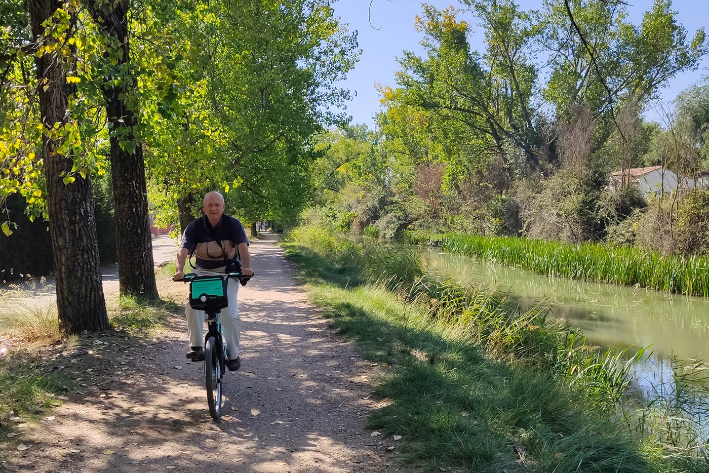 Bici camino de las sirgas