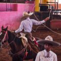 Charros en el lienzo