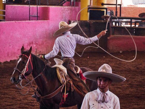 Charros en el lienzo