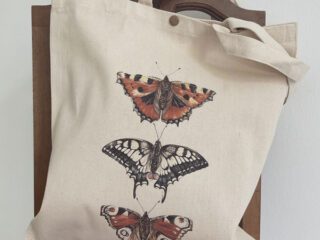 Tote bag mariposas. Muy Pájara ©