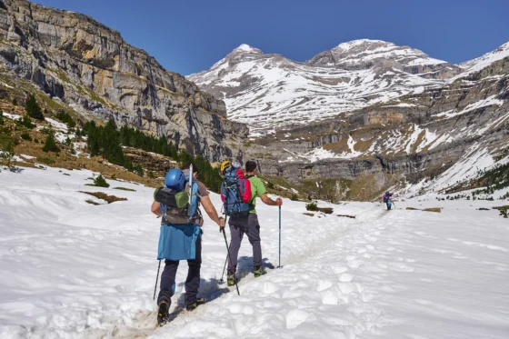 Ordesa nevada en primavera
