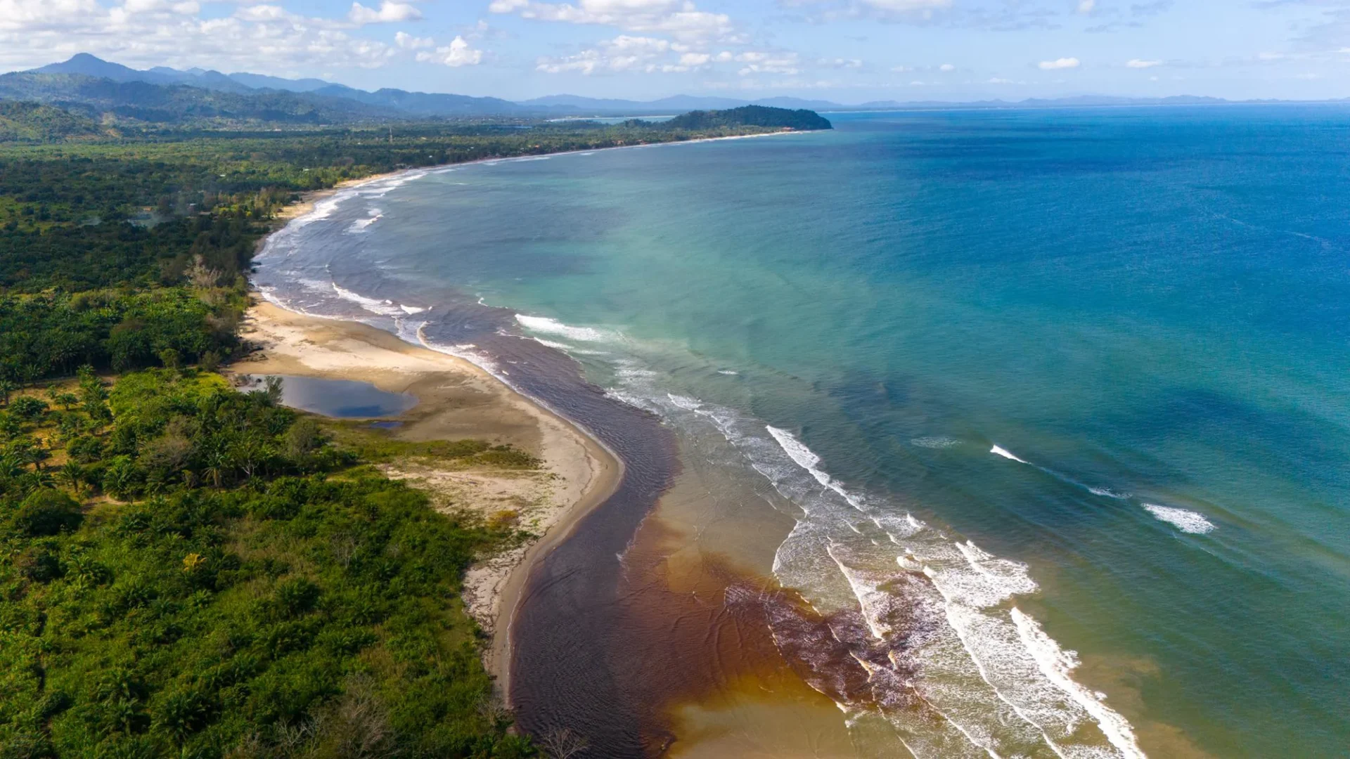 Paisaje de Tela, Honduras