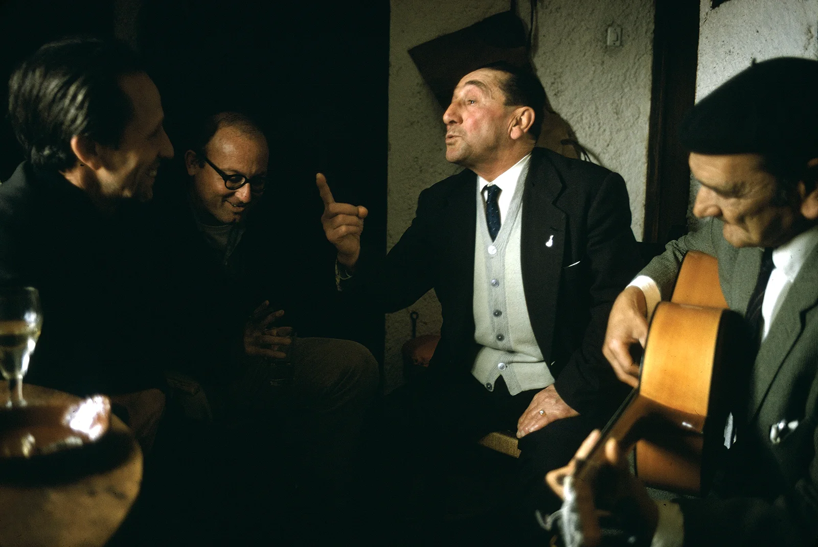 Escena malagueña de flamenco, 1967, por Meyerowitz