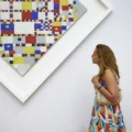 Pintura Victory Boogie Woogie, de Mondrian