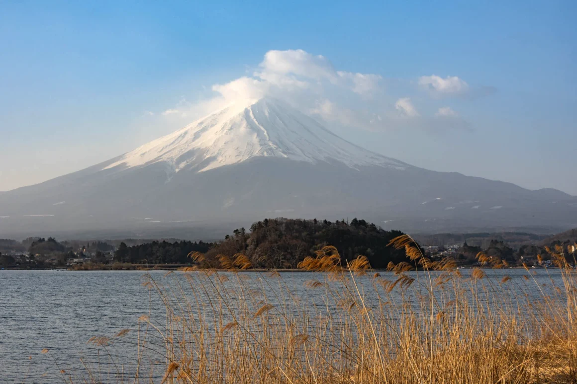 Vista del monte Fuji