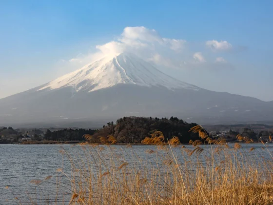 Vista del monte Fuji