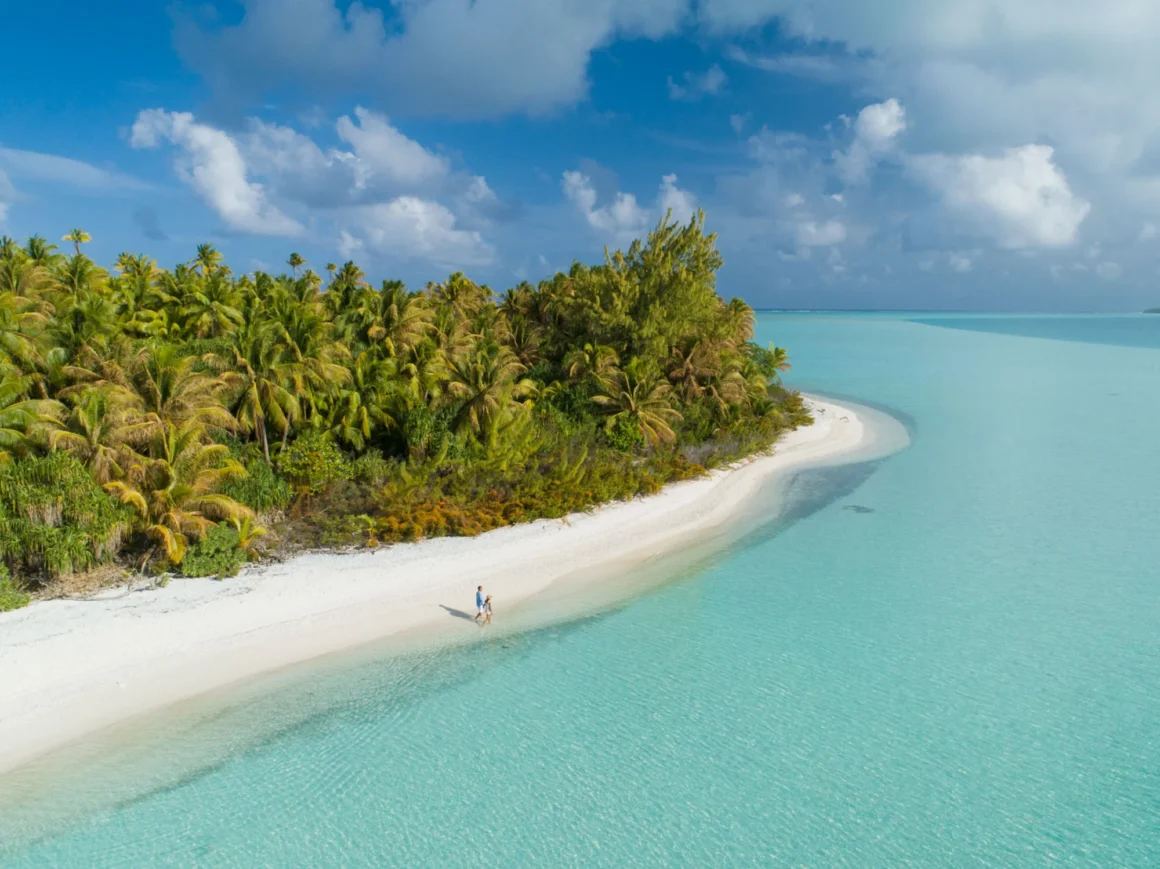 Vista aérea de Tetiaroa
