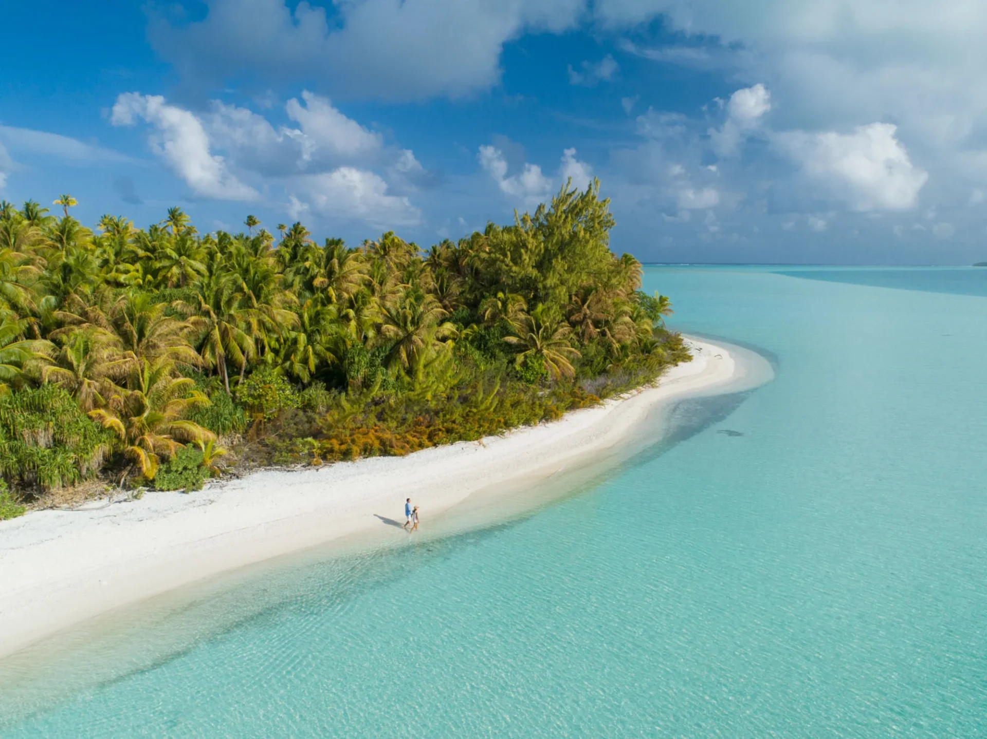Vista aérea de Tetiaroa