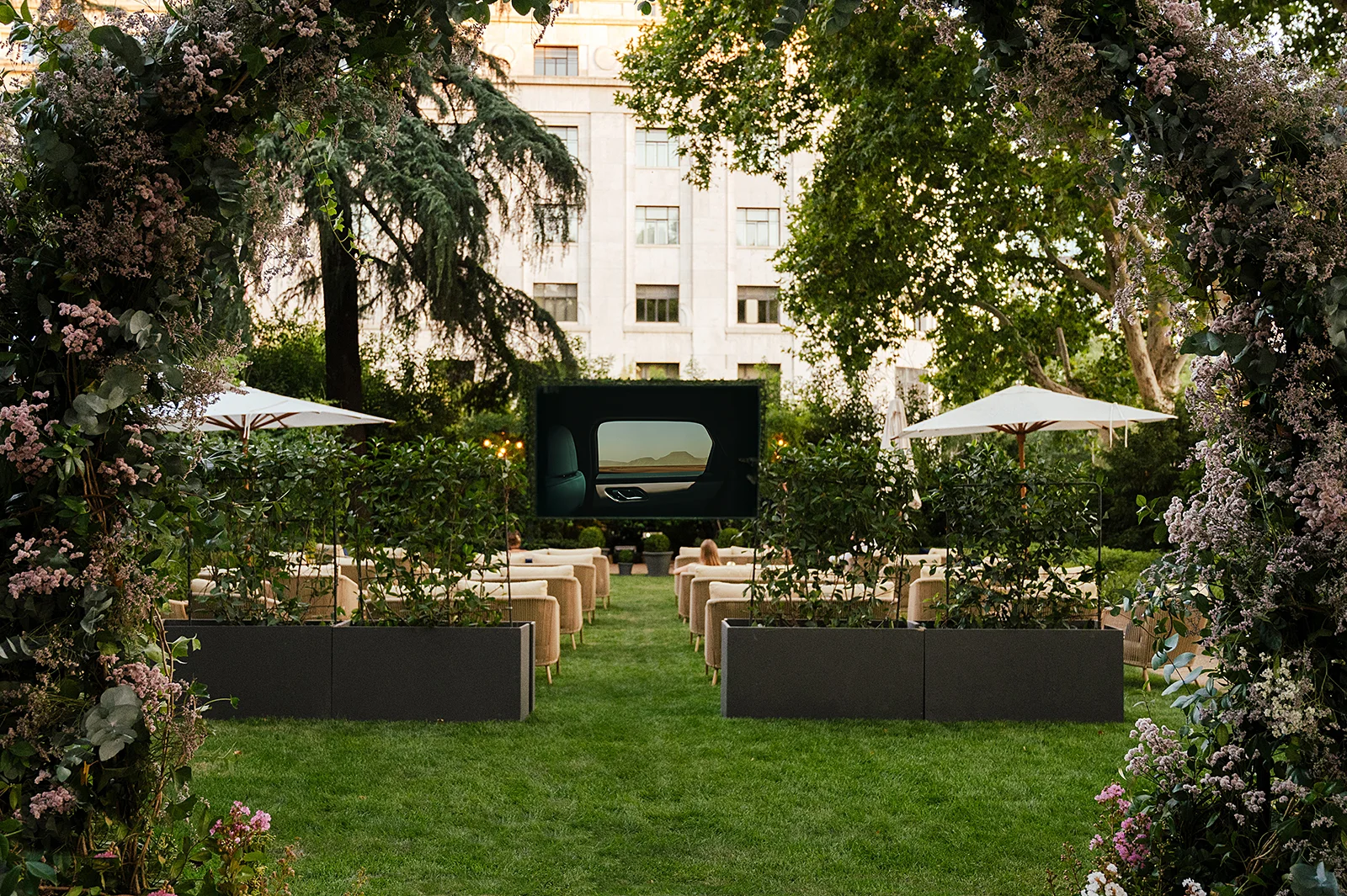 Cine en el Rosewood Villa Magna