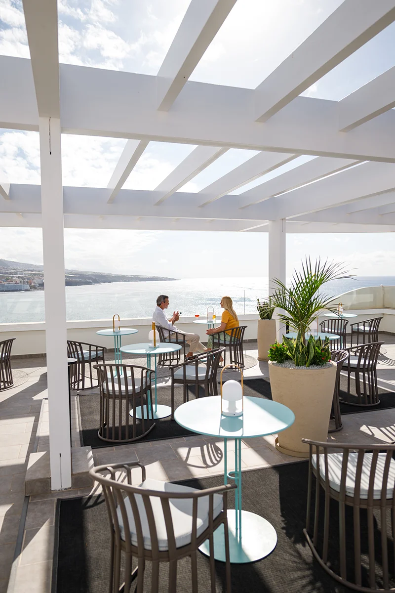 Rooftop del Hotel Océano Health & Spa