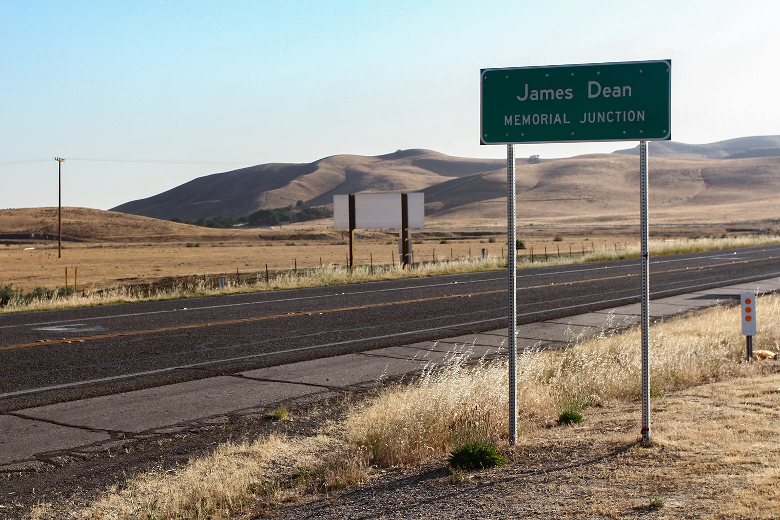 Lugar del accidente de James Dean