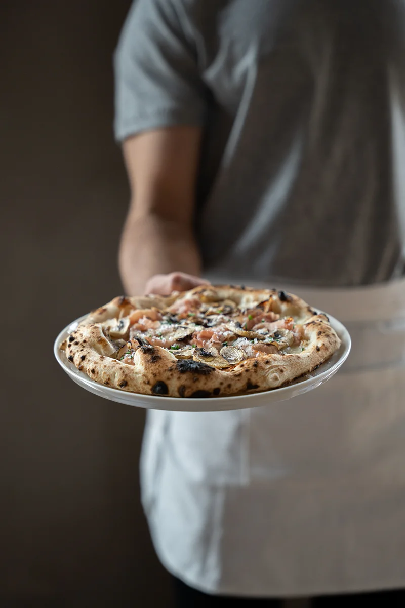 Pizza de Prosciutto Parking Pizza