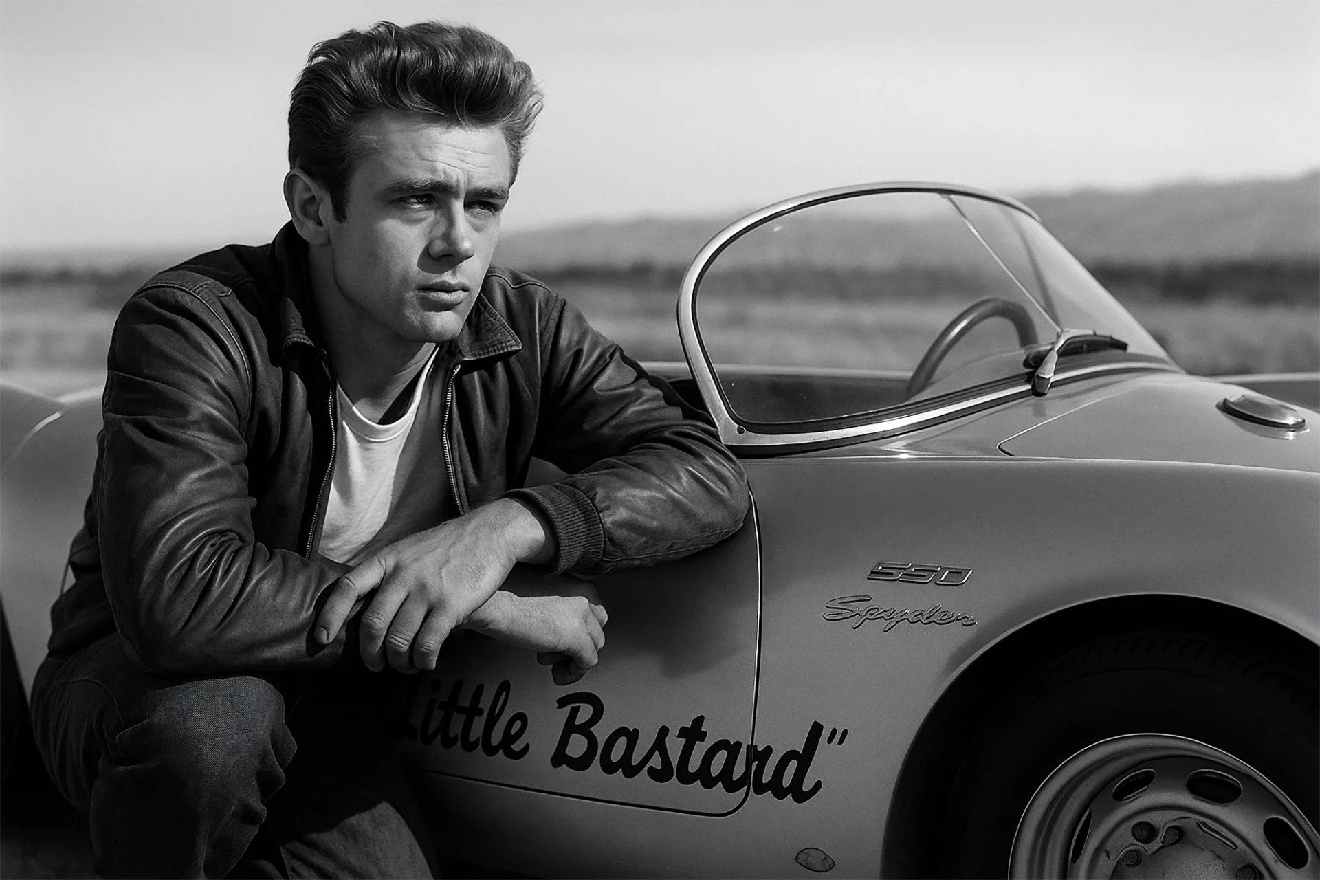 James Dean Porsche Spider