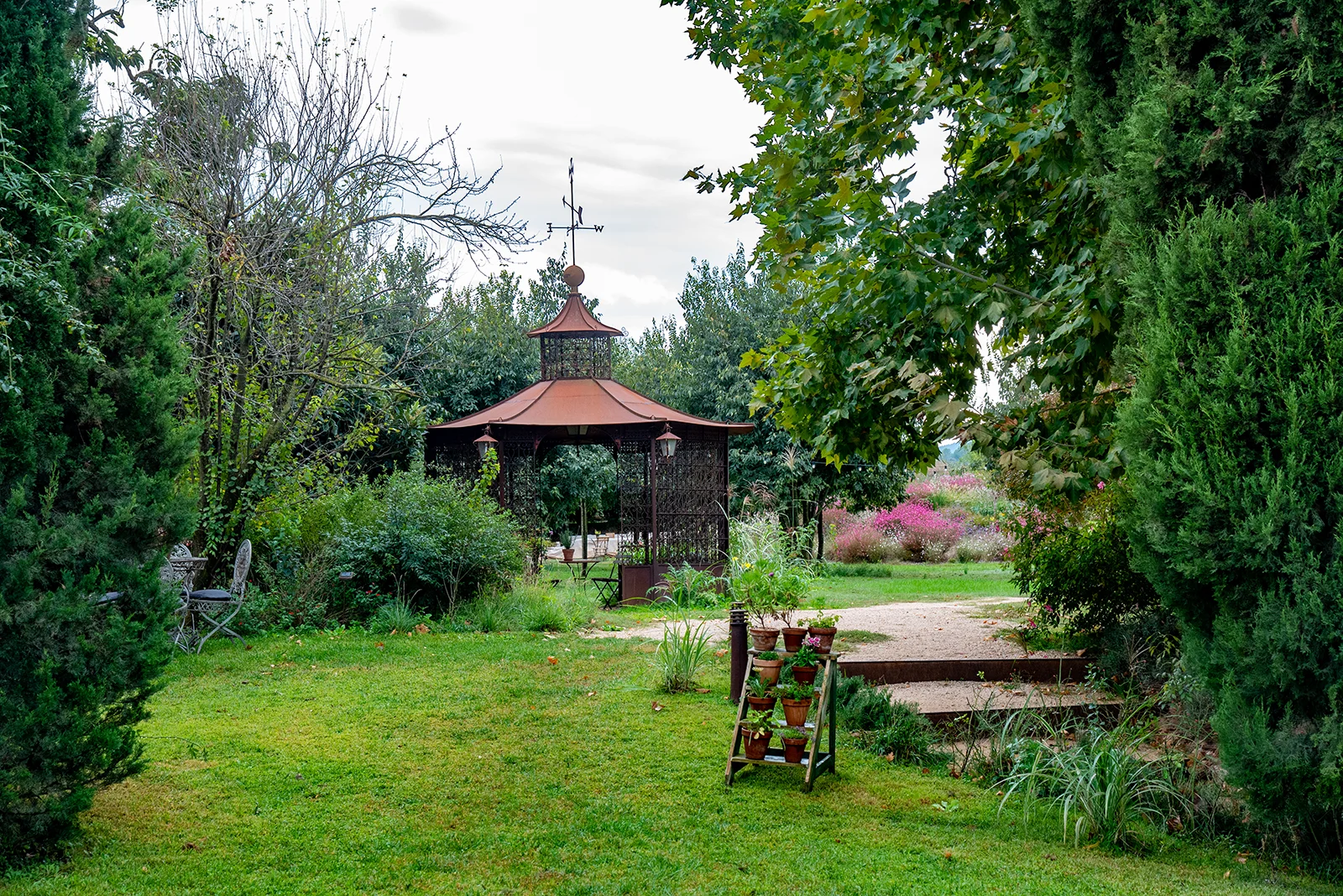 Jardín del Hotel Mas Generós