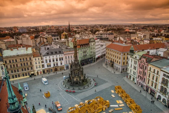 Olomouc, plaza Horní náměstí