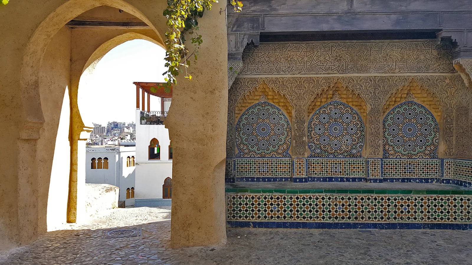 Entrada a la medina de Tánger