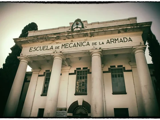 Fachada de la ESMA, Argentina