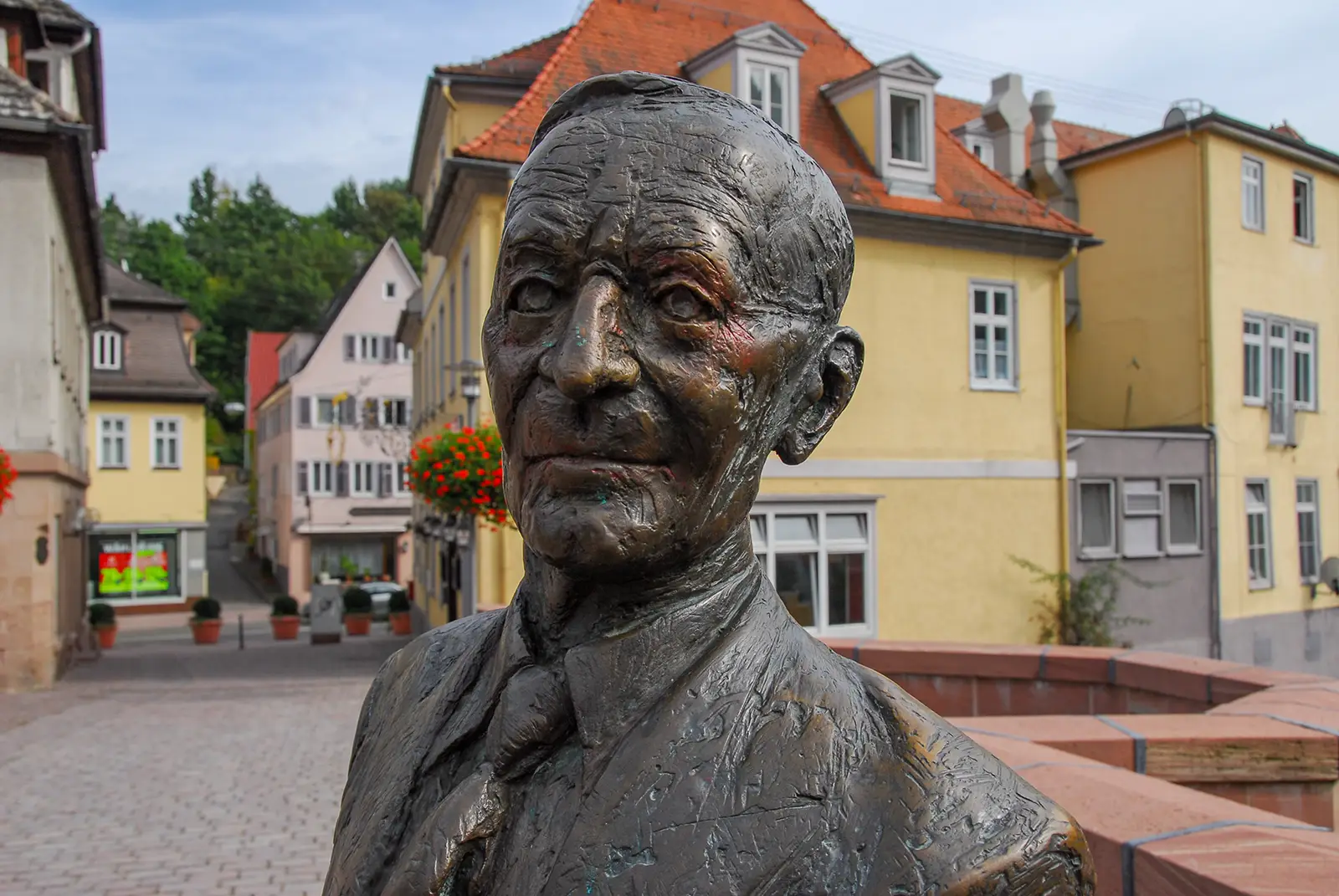 Escultura de Hermann Hesse en Calw