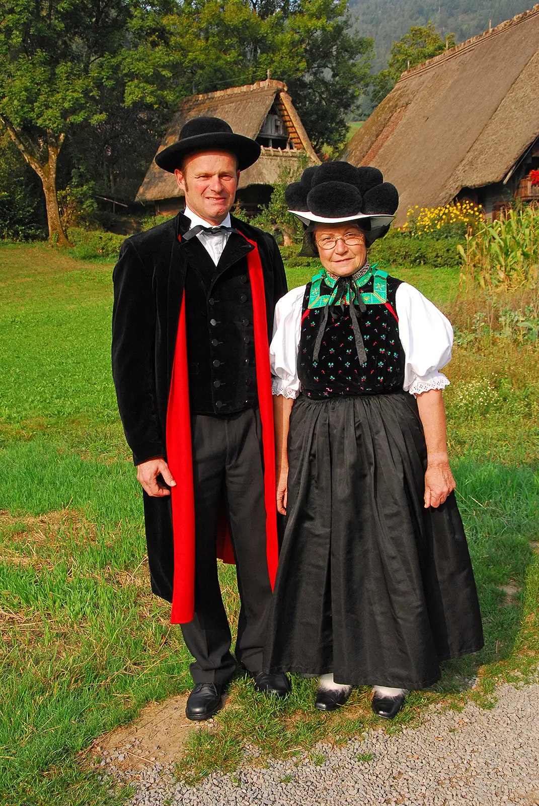 Trajes tradicionales en Gutach