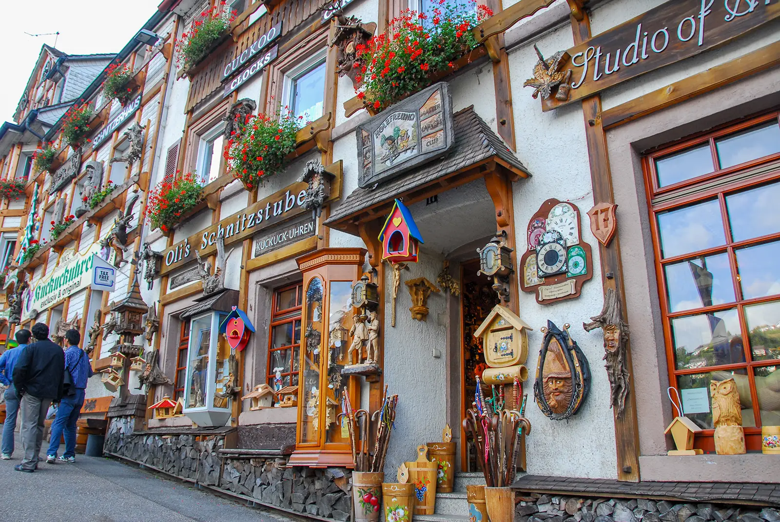 Tienda de relojes de cuco en Triberg
