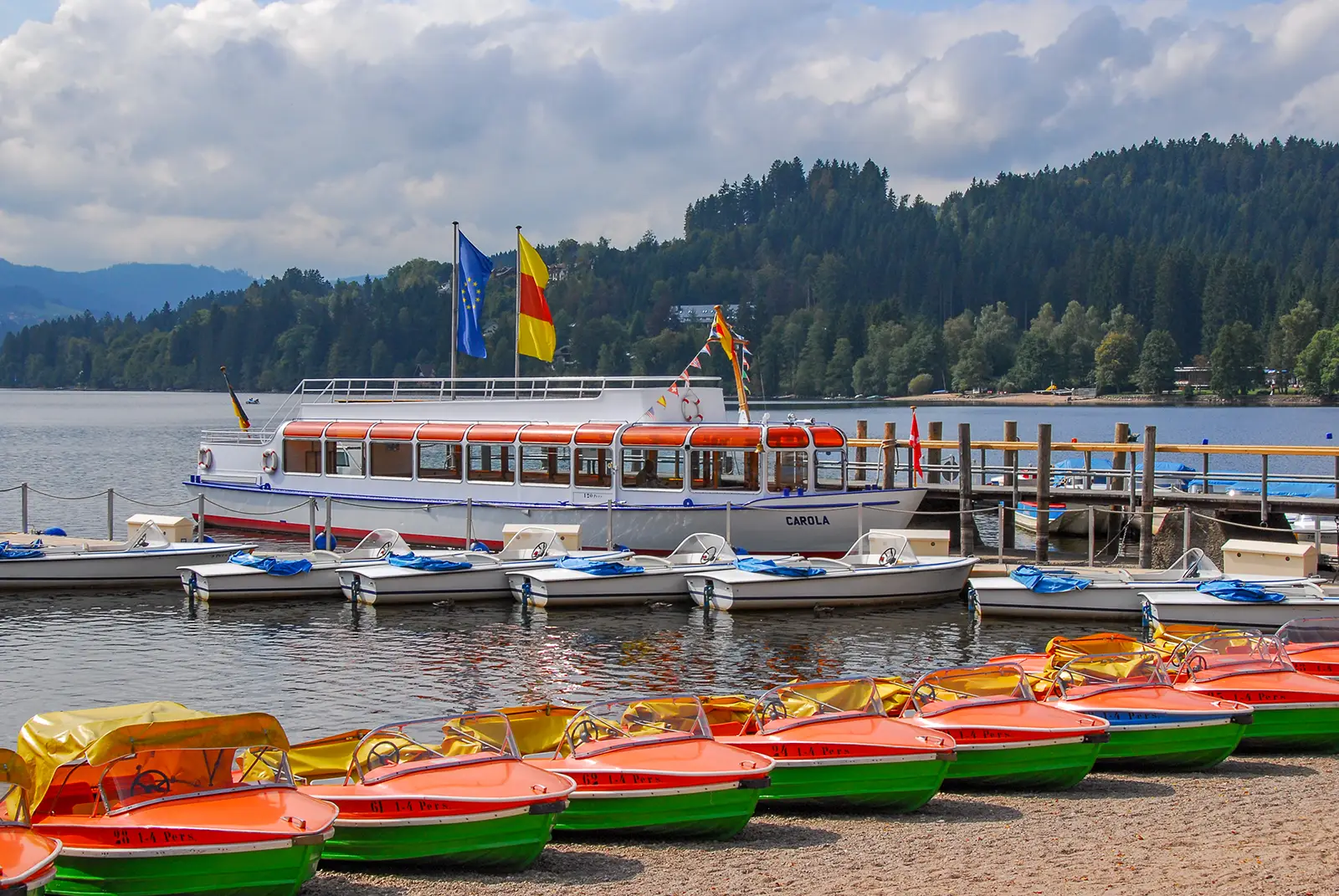 Lago Titisee, en la Selva Negra
