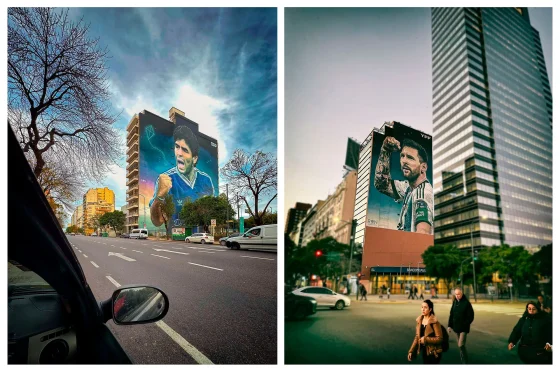 Graffitis en Buenos Aires