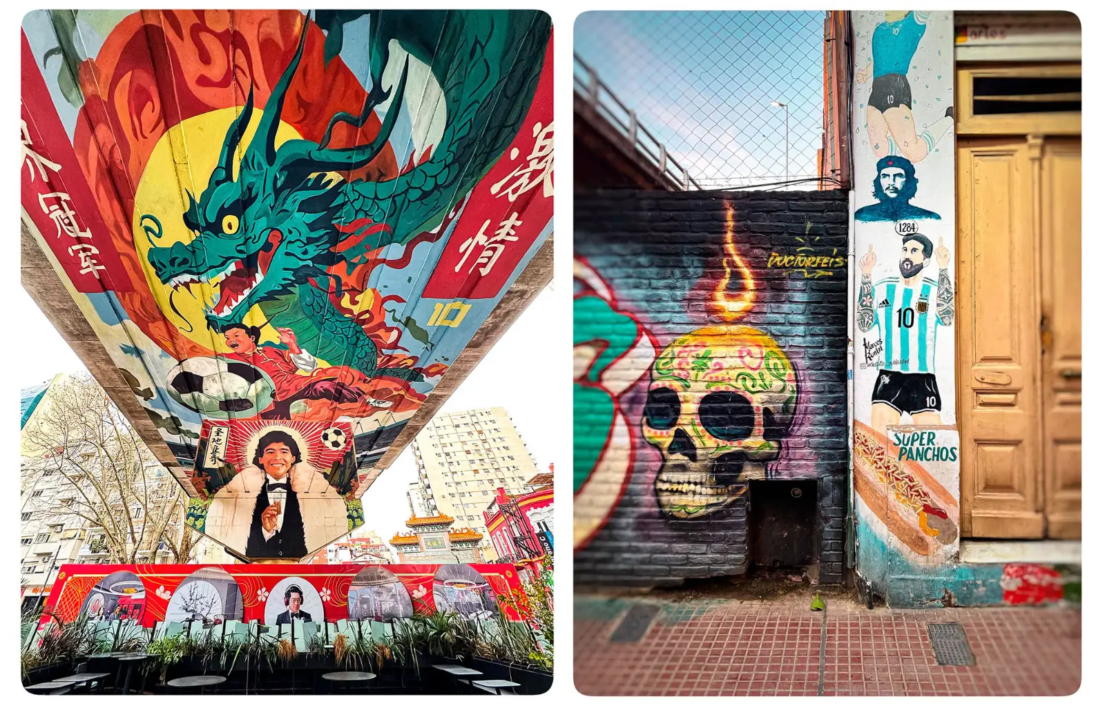Graffitis en Buenos Aires