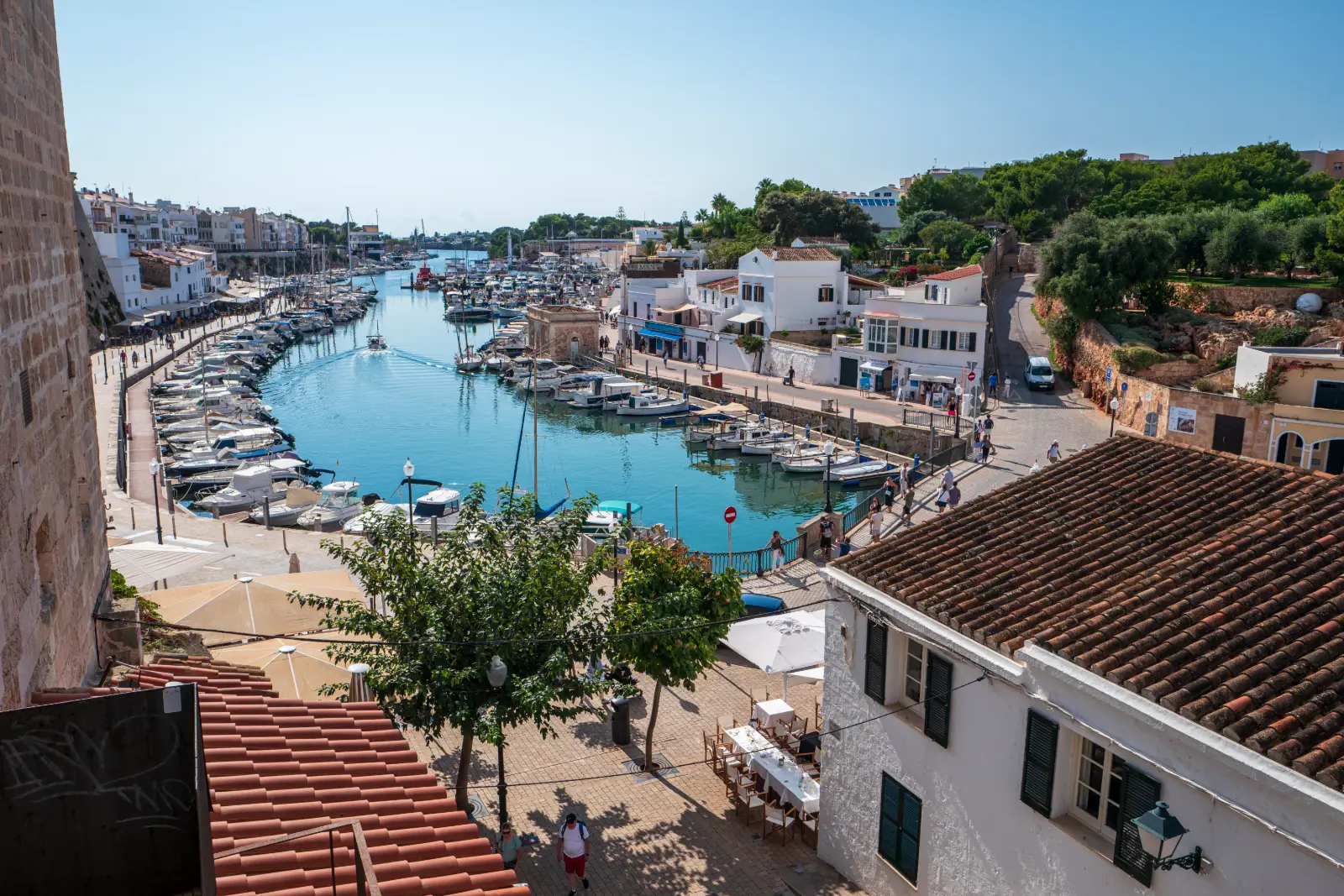 Vista del Puerto de Ciutadella