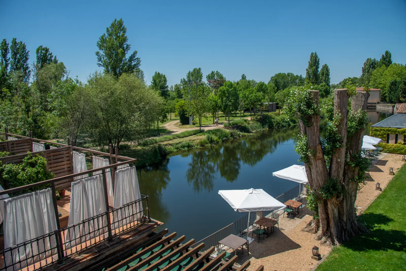 Instalaciones de la Hacienda Zorita Wine Hotel
