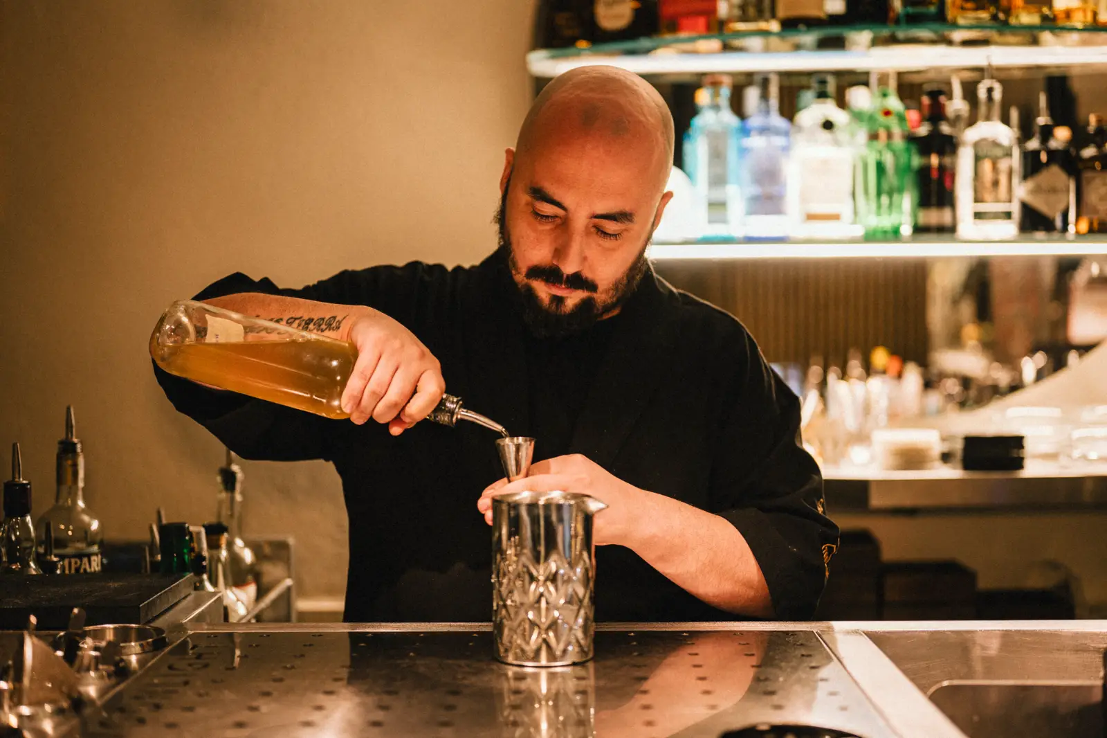 El coctelero Borja Insa