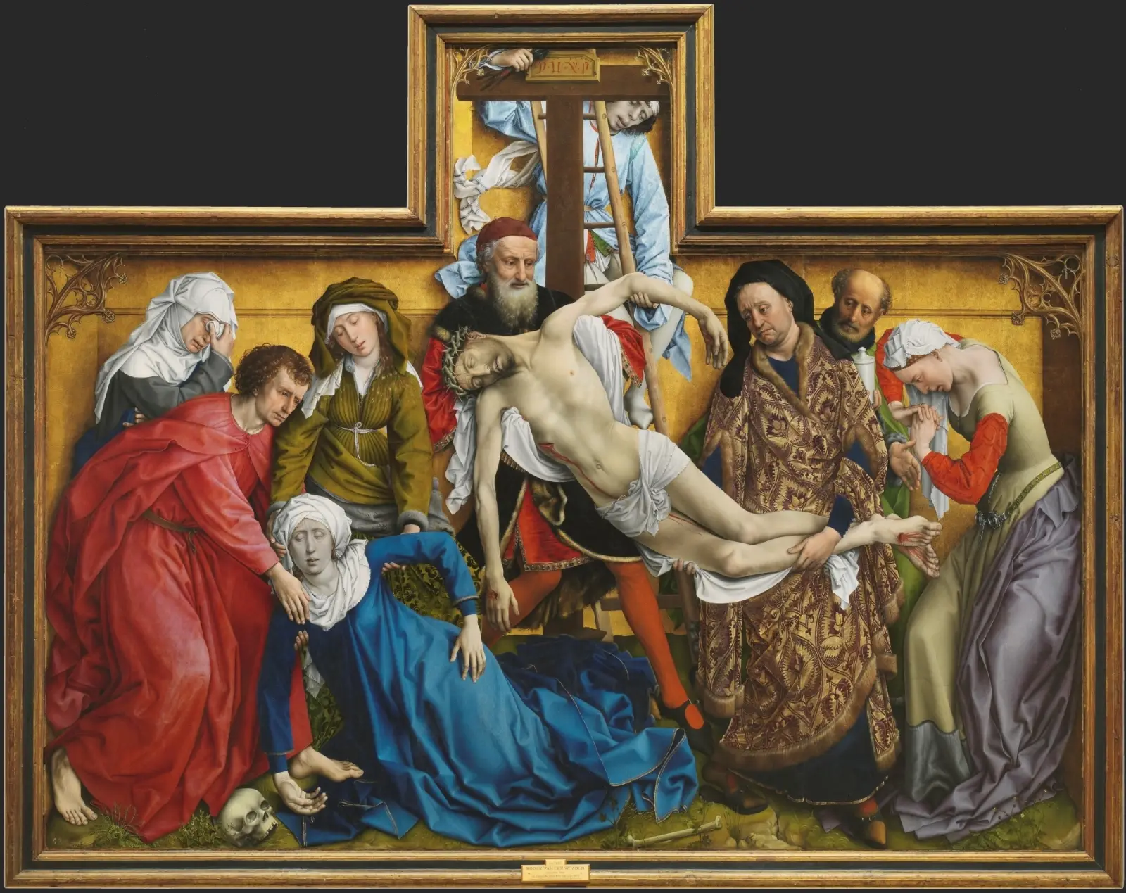 'El descendimiento', de Rogier van der Weyden