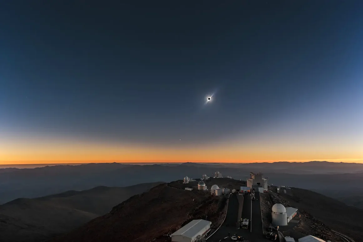 Eclipse de La Silla (Chile) en 2019